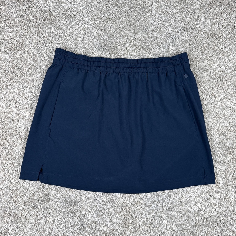 Tommy Bahama Skort Womens L Navy Blue Elastic Waist‎ Athletic Coastal IslandZone